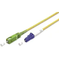 Goobay Valokuitukaapeli (FTTH), yksimuotoinen (OS2) Keltainen, keltainen (Simplex), 25 m