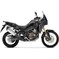Shad 3p System Side Cases Fitting Honda Africa Twin Crf1000l Musta