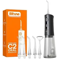 Bitvae Irrigator Irrigator with nozzle set C2 (black)