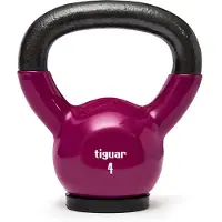 Tiguar Kettlebell TI-KB0004 rubberized 4 kg