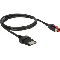 DeLOCK – PoweredUSB cable male 24 V > 8 pin male 1 m for POS printers and terminals (85477)