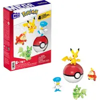 Mega Pokémon Rakennussarja Paldea Region Team 79 Osaa