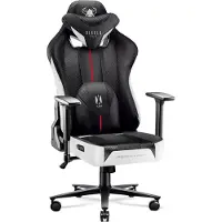 Diablo Chairs X-Player 2.0 Normal Size Czarno-Biały
