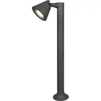 TRIO Kaveri pylväsvalaisin IP44 GU10 60cm antrasiitti