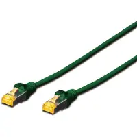 Digitus CAT 6A S-FTP PATCH CABLE, CU, LSZH AWG 26/7, LENGTH 5 M, COLOR GREEN (DK-1644-A-050/G)