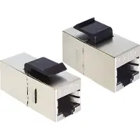 Allteq 86204, RJ45, RJ45, Musta, Hopea