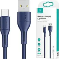 Usams 1m USB-C-kaapeli Pikalataus Sininen