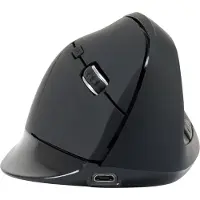 Conceptronic LORCAN03B, Oikeakätinen, Vaakasuuntainen muotoilu, Optinen, Bluetooth, 1600 DPI, Musta