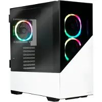 Enermax K8, Midi Tower, PC, Valkoinen, ATX, mikro ATX, Mini-ITX, SPCC, Karkaistu lasi, Pelaaminen (ECA-EK8-WW-ARGB)
