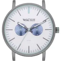 Watx WXCA2733 Kello. Laatikko, Hopeinen. Unisex.