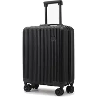 CabinFly Cruisair 55x40x20cm matkalaukku, Ryanair sopiva käsimatkatavara, musta