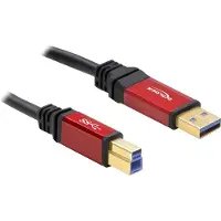 DeLOCK Premium - USB-kaapeli - USB Type A (han) til USB Type B (han) - USB 3.0 - 3 m - lajittelu