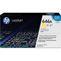 HP 646A, alkuperäinen keltainen LaserJet-värikasetti, 12500 sivua, Keltainen, 1 kpl