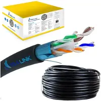 Extralink CAT6 FTP (F/UTP) V2 Zewnętrzny | Kabel sieciowy skrętka | 305M