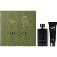 Gucci Guilty Pour Homme Eau de Parfum -lahjasetti EDP Hajuvesi 50 ml ja suihkugeeli 50 ml Miehille