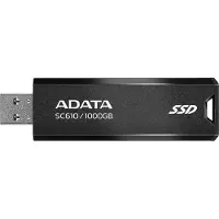 ADATA A-DATA SC610 1 Tt USB 3.2 Gen 2 (USB-A) -ulkoinen SSD, kannettava, musta