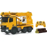 Jamara Mercedes Liebherr, Kuorma-autoon kiinnitettävä nosturi, 1:20, 6 vuosi/vuosia, 1,22 kg (405034)