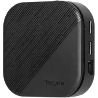 Targus Asemointi - - DOCK116GLZ - USB 3.2 Gen 2 Type-C - Musta - Kaapelit mukana