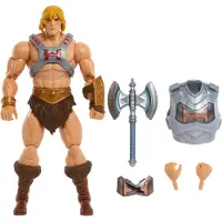 Masters of the Universe He-man Revolution-taisteluhaarniska-asusteilla Varustettu Toimintahahmo