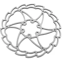 Alhonga Super Light Disc Brake Hopeinen 140 mm