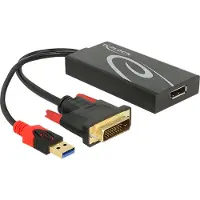 DeLOCK Display Port - DVI adapterikaapeli