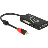 DeLOCK – STP-103III, with Serial, Black (STP-103IIIG)
