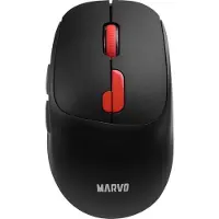 MARVO Wireless mouse, M809W Black, black, optical, 1600DPI
