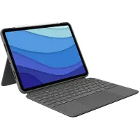 Logitech iPad-kuori +näppäimistö Logitech iPad Pro 11 | iPad Pro 2020 11 Harmaa Espanjalainen Qwerty QWERTY