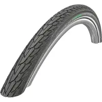 Schwalbe Road Cruiser Clincher Rengas 20" K-Guard Active Reflex, musta 47-406 | 20x1.75" 2022 Lastenpyörä- & pyörävaunurenkaat