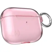 Speck Presidio Clear - kotelo Apple Airpods 3 gen -laitteille Microbanilla (Icy Pink)