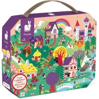 Janod Observation Puzzle The Tales 24 Pieces Monivärinen