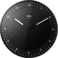 Braun BC 17 B-DCF radio wall clock black