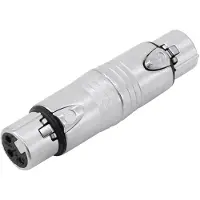Neutrik XLR 3-napainen, XLR-naaras - XLR-naaras adapteri