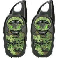 Alecto Walkie Talkie Set Of 2 3 Km Camouflage Walkie Talkie
