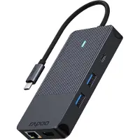 Rapoo Multiport USB-C UCM-2005 10-in-1 USB-C Multiport Adapter