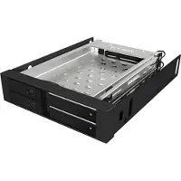 Icy Box – IB-2227StS, 8,89 cm (3.5"), Tallennusaseman alusta, Musta, 2.5", SATA, SATA II, SATA III, 2.5"