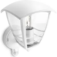 Philips 15388/31/16 - Ulkoseinävalaisin anturilla MYGARDEN CREEK 1xE27/60W IP44