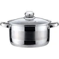 KINGHOFF kh-4331 6 litran liesi, jossa kansi 24 cm