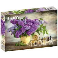 Enjoy Puzzle ENJOY Lilac and Chess 1000p palapeli