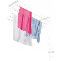 Kadax Kylpyhuoneen katon pyykinkuivain, 5 sauvaa, 130 cm