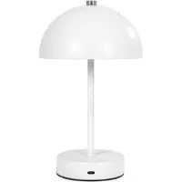 House Nordic Kia - Table Lamp, Rechargeable - White - 25X15X15CM