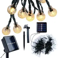 By Lille Vilde Puutarha Joulu Solar ORION LED-valonauha 10 m 100 kpl.