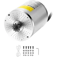 Vevor 3000W sähköinen harjaton tasavirtamoottori, 60V 4800rpm Go Kart -sähkömoottori, sähköinen motocross-moottori sähköpyörään, moottoripyörä-skootteriin, tee-se-itse