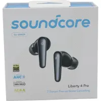 Anker Soundcore Liberty 4 Pro -langattomat nappikuulokkeet, glossy black