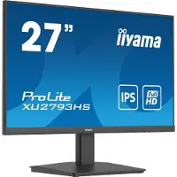 Iiyama Näyttö 27'' Ultra Ohut IPS-paneeli 16:9 1ms 100Hz 250cd/m² 1920x1080 1xHDMI 1xDisplayPort Kaiuttimet 2 x 2W + kuulokkeet TCO