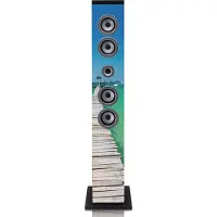 Ices Speakertower Bluetooth, PLL FM-radio, USB- ja SD-soitin