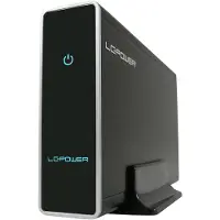 LC-Power LC-35U3, 3.5", SATA, Serial ATA II, Serial ATA III, 6 Gbit/s, Musta