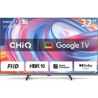 Chiq L32FM9V 32" 80cm 16:9 FHD LED Google TV bk
