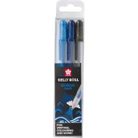 Sakura Gelly Roll Metallic Shiny 3-setti geelikynä
