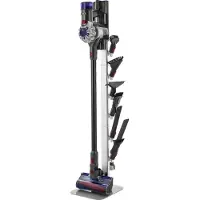Vevor -pölynimuriteline, yhteensopiva Dyson G5 V15 V12 V11 V10 V8 V7 V6 -sarjan pystypölynimureiden ja lisävarusteiden kanssa, vakaa pölynimuritelineen pidike 6 koukulla ja liukumattomilla jaloilla, ha